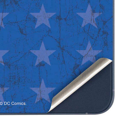 DC Comics Wonder Woman Emblem on Flag Galaxy A35 5G Skin
